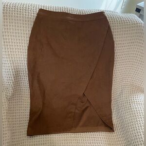 Elegant Brown Women's Skirt